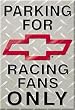 Parking for Chevrolet Fans Only Refrigerator Magnet