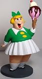 Little Lotta Statue - Green Bow