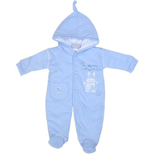 Premature Early Baby Clothes - Lined, Hooded 