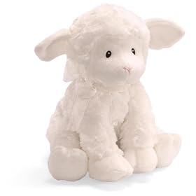 Gund 25.5cm Lena Keywind Musical Soft Toy for Newborn and Above (Plays Brahms Lullaby)