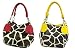 KENYA - Giraffe Print Hobo Handbag with Double Handles by Eliebags