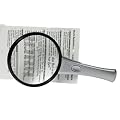 D�RR Lesehilfe Vergr��erungsglas Lupe � 72mm LED Licht-Lesehilfe