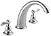 Delta Faucet Windemere 2-Handle Widespread Roman Tub Faucet Trim Kit, Deck-Mount, Chrome BT2796 (Valve Not Included), 6.50