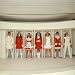 Models Wearing Red and White Ready to Wear Fashions Designed by Andre Courreges Photographic Poster Print by Bill Ray, 24x24