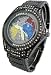 Geneva Elite Iced Out Hip Hop Gun Color Watch Model 2377Gun