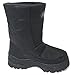 ALK VK-3100CS Men's Snow Boots Winter Boots Cold Weather Nylon Ski Warm Fur Lined Snow Shoes, Black