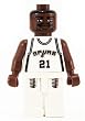 Tim Duncan (Home Jersey) - LEGO Sports NBA Figure Tim Duncan (Home Jersey) - LEGO Sports NBA Figure