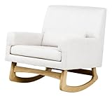 Nurseryworks Sleepytime Rocker, Ecru on Dark Legs