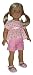 Pink Floral Babydoll Top and Shorts. Fits 18 American Girl Doll.