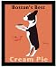 BOSTON'S BEST CREAM PIE Boxer Dog Framed Print Picture