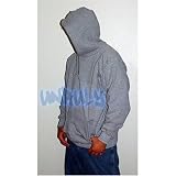 Unruly - Plain and Blank High Quality Pullover Hoodie Sweatshirts (X-Large, Heather Gray)