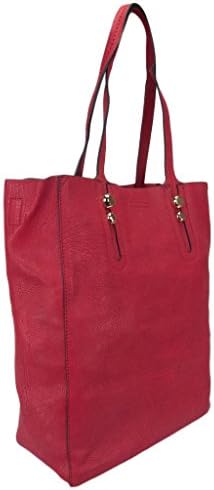 Dudlin 104-107Z Rosso Red Classic Tote/Shopper Bag