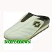 LOTTO(ロット)サボサンダル メンズ レディース TROFEO ROAD トロフェオロード アイボリー/ブラウン LCS9043-IVORY-BROWN 28.0cm