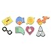 Pokemon Gym Badges: Gen 1 - 6 (Clear Coating, Iron) Bundle