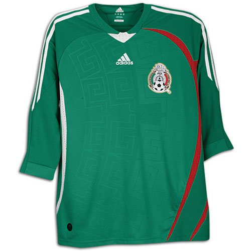 Mexico 07-09 Home Soccer Jersey