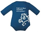 Produkt-Bild: Baby Body 1/1-Arm (Fb. marine) (Gr.74) Gebt mir Milch und keiner wird verletzt B&Auml;R