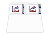 Best Quality Micro Fiber Sheet Set - Buffalo Bills NFL /Color Bright Blue Size Queen