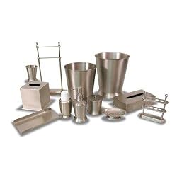 Steeltek Pewter Veil Boutique Tissue Holder