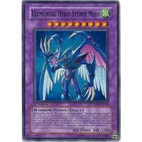 Yu-Gi-Oh! - Elemental Hero Storm Neos - Phantom Darkness - #PTDN-EN043 - 1st Edition - Super Rare