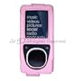 Pink Faux Leather Pouch / Case Cover For Microsoft Zune II 2nd Gen Generation...