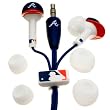 NEMO DIGITAL MLF10114ATL MLB Batting Helmet Earbuds Atlanta Braves Style