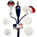 NEMO DIGITAL MLF10114ATL MLB Batting Helmet Earbuds Atlanta Braves Style