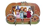 Happy kids For Educational Puppets Story Hand Finger to Cinderella