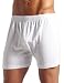 2(x)ist Mens Essentials Button Fly Boxer, White, Medium
