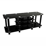 Walker Edison Dynasty 60-Inch TV Stand, Black