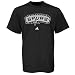 Search : adidas San Antonio Spurs Black Primary Logo T-shirt