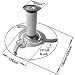 UNIVERSAL PROJECTOR CEILING MOUNT Bracket Holder 1* NEW