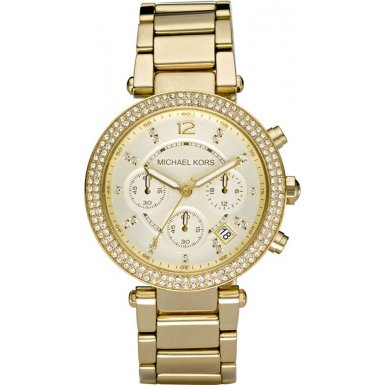 Michael Kors Crystal Chronograph Ladies Watch MK5354