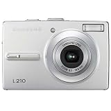Samsung L210 10.1MP Digital Camera with 3x Optical Image Stabilized Zoom (Silver)