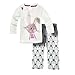 Big Elephant 2 Pieces Baby Girls Long Sleeve Rabbit Shirt Pants Set E27