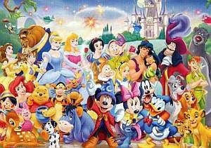 Childrens Toyshop  Toys : Jumbo Puzzle - Disney and Friends (1000 pieces)