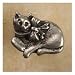 Anne At Home Knob, Calico cat-sm. Lft . Available in 38 hand applied finishes, protec...