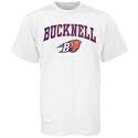 Bucknell Bison White Youth Bare Essentials T-shirt