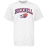 Bucknell Bison White Youth Bare Essentials T-shirt