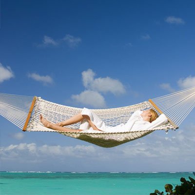 Deluxe Polyester Rope Hammock