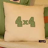 Jeep No Limits Moss 4-foot by 4-foot Pillow
