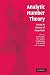 Books : Analytic Number Theory: Essays in Honour of Klaus Roth