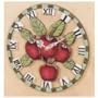 Old Dutch Hand Painted Apple Wall Clock