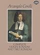 Complete Violin Sonatas and Trio Sonatas (Dover Chamber Music Scores)