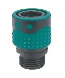 Gilmour Female Faucet Connector 39QF Teal/Black