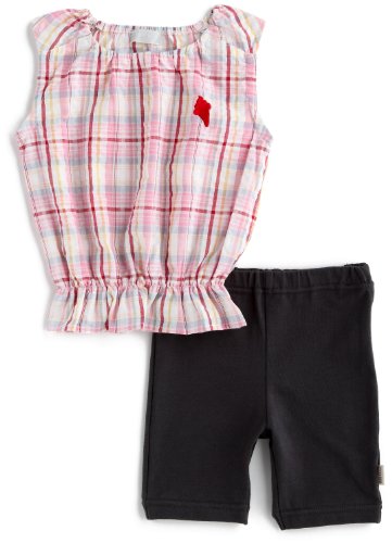 mimiplus 合わせやすいレギンス付のチュニック 80ｃｍ ピンク 451612