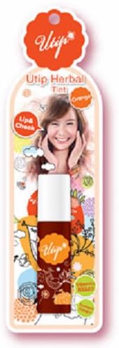 Utaitip Utip Herbal Tint Lip &amp; Cheek Natural Orange Color [Get Free Tomato Facial Mask + Free Gift : Camomile Tea,herbal for Healthy Body, Premium Quality Grade From High Land of Thailand.this Tea, with Its Mild Sedative Effects, Is Treasured for Its Ability to Relieve Insomnia and Encourage a Good Night's Sleep, Free of Nightmares. If You've Been Having Sleepless or Restless Nights, a Steamy, Soothing Mug of Chamomile Tea At Bedtime May Be Just What You Need to Sleep Soundly Through the Night.]
