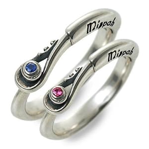 【クリックで詳細表示】Dr MONROE (ドクターモンロー) シルバーペアリング Men’s：12.0号 Lady’s：25.0号 FC-204-SA-FC-204-RB