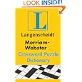 Langenscheidt's Merriam-Webster Crossword Puzzle Dictionary