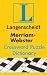 Book Langenscheidt's Merriam-Webster Crossword Puzzle Dictionary