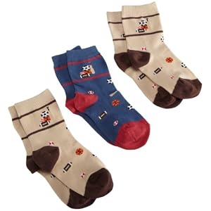 Country Kids Boys 2-7 All Sports Sock 3 Pack